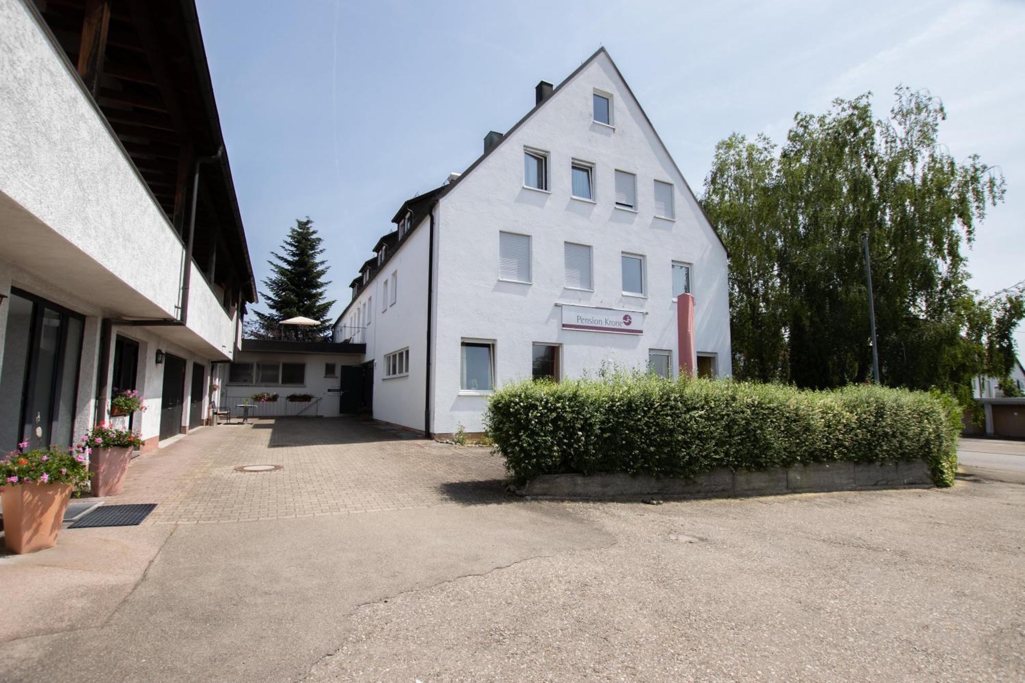 Pension Krone Schwäbisch Gmünd Exterior foto